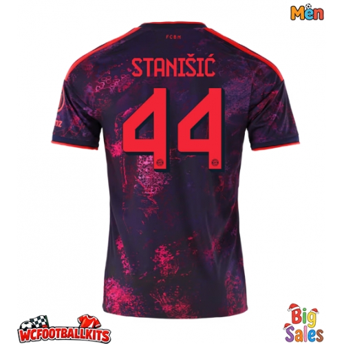 Bayern Munich Josip Stanisic #44 Replica Third Stadium Shirt 2026-27 Short Sleeve